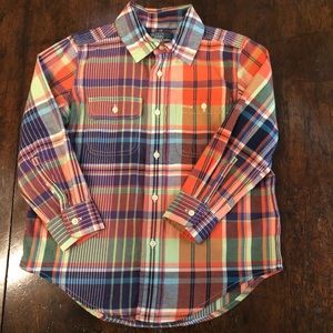 NWOT Polo Ralph Lauren Plaid Button Down